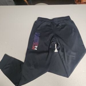 Under Armour Black Joggers with Logo Youth XL